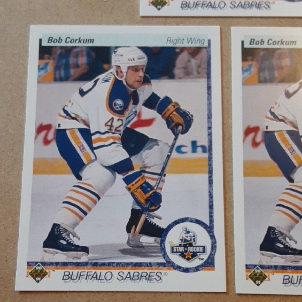 Buffalo Sabres Hockey Rookie Trading Cards